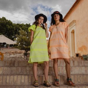 Vestido fosfo dos lienzos San Juan Colorado