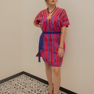 3.Vestido rallas dos lienzos San Juan Colorado